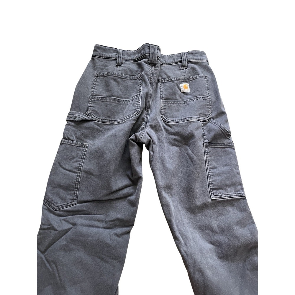 Carhartt Women's Workwear Pants Fleece Lined Insulated Gray Size 6 Short - Picture 7 of 10